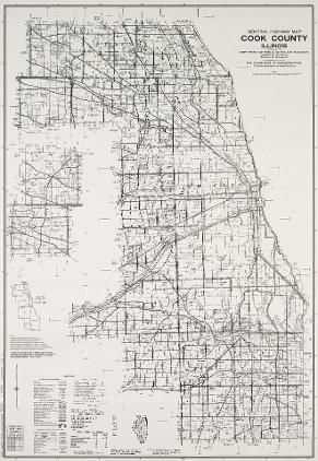 road map of chicago